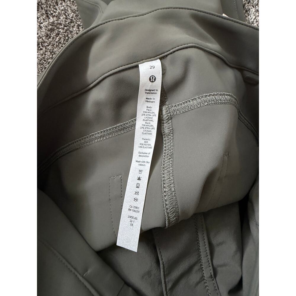 Lululemon City Sleek slim fit high raise pant women's size 29 brand new - Picture 4 of 8